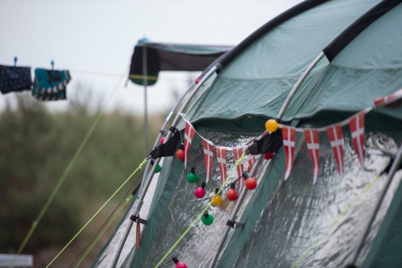 Dueodde Strand Camping Hotell Exteriör bild