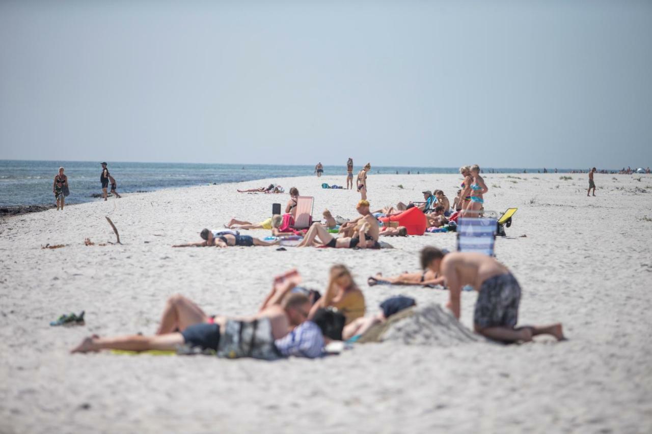 Dueodde Strand Camping Hotell Exteriör bild