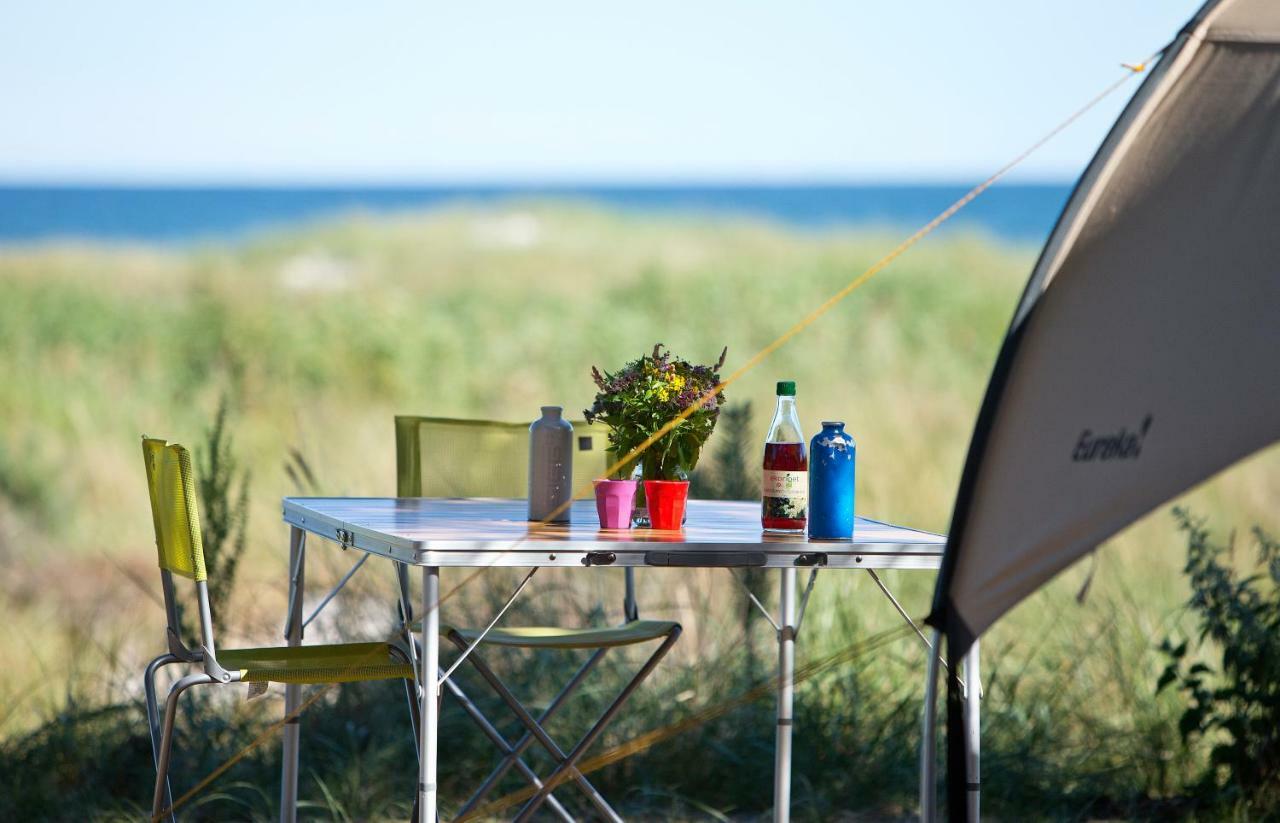 Dueodde Strand Camping Hotell Exteriör bild