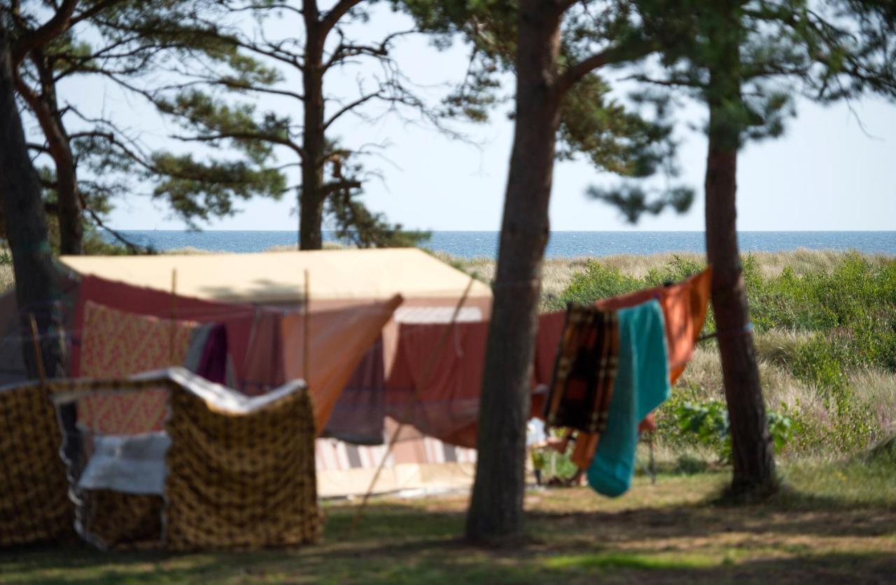 Dueodde Strand Camping Hotell Exteriör bild