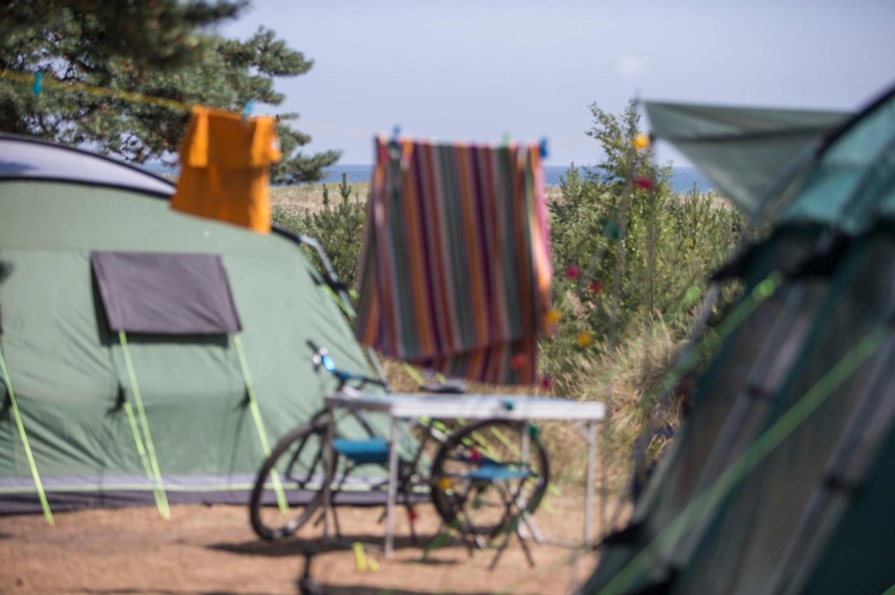 Dueodde Strand Camping Hotell Exteriör bild