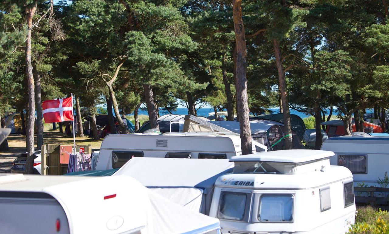 Dueodde Strand Camping Hotell Exteriör bild